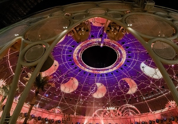 Breathtaking projections at Dubai Expo 2020 powered by disguise
