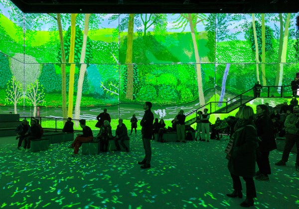 Immersive David Hockney show at London’s Lightroom