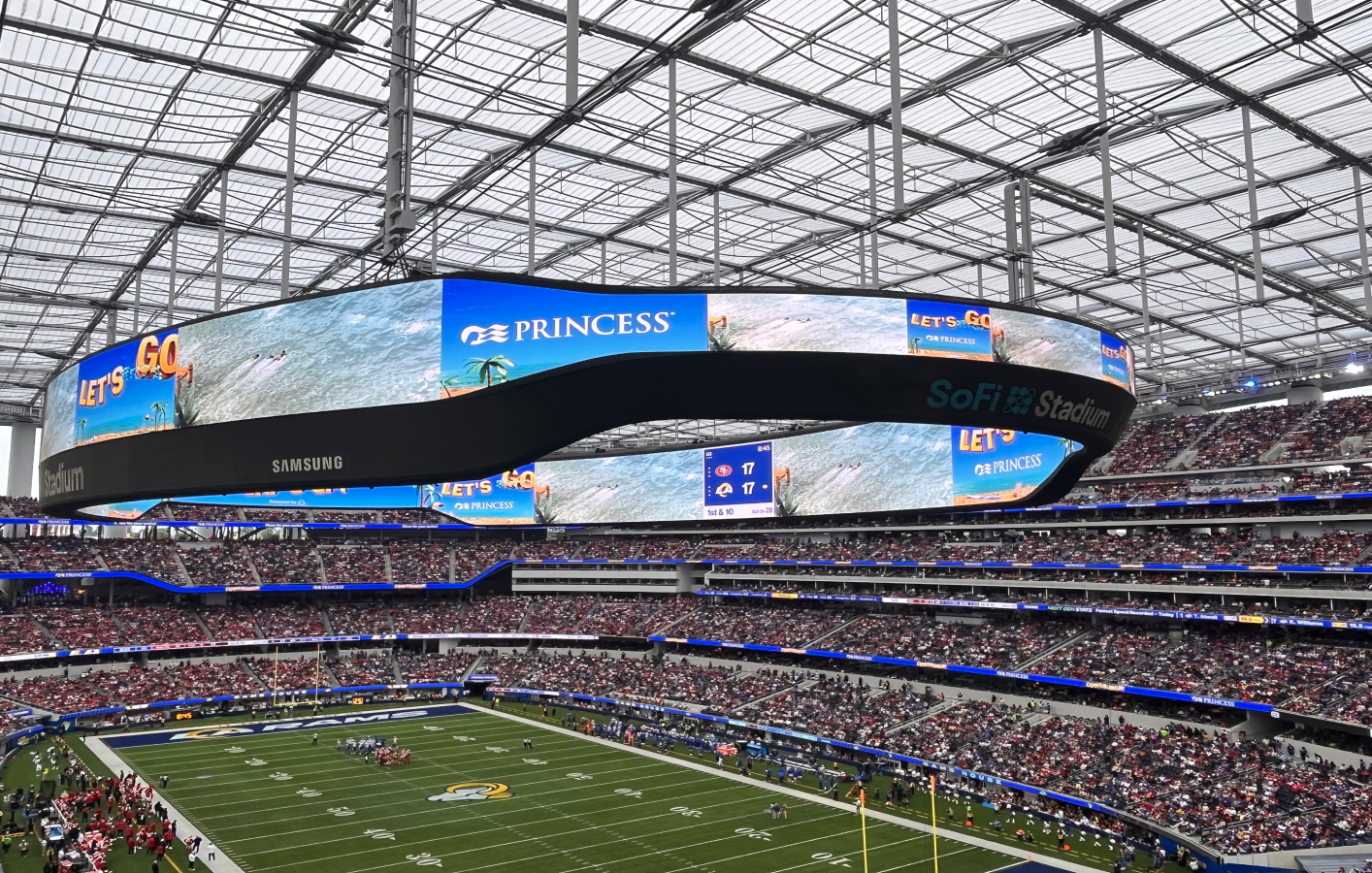 Disguise and Snapchat create an AR experience for Los Angeles Rams fans